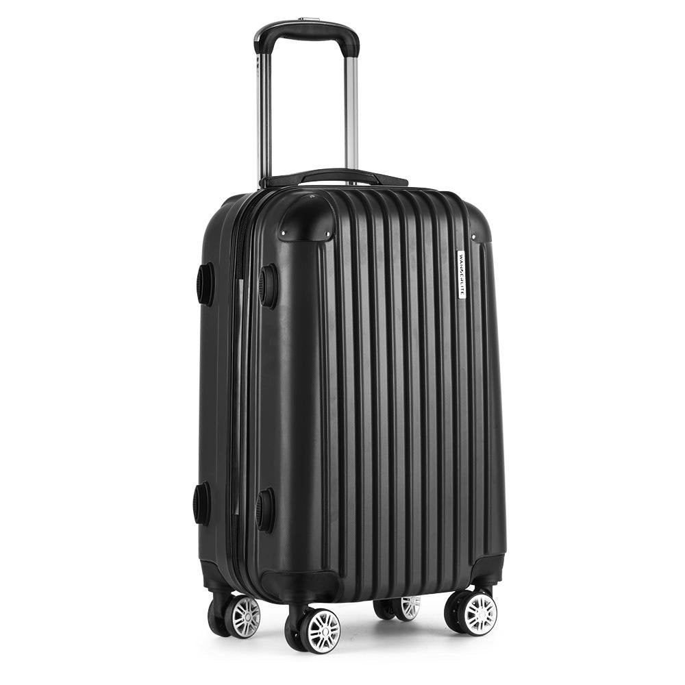 24inch Lightweight Hard Suit Case Luggage Black Factory to Home