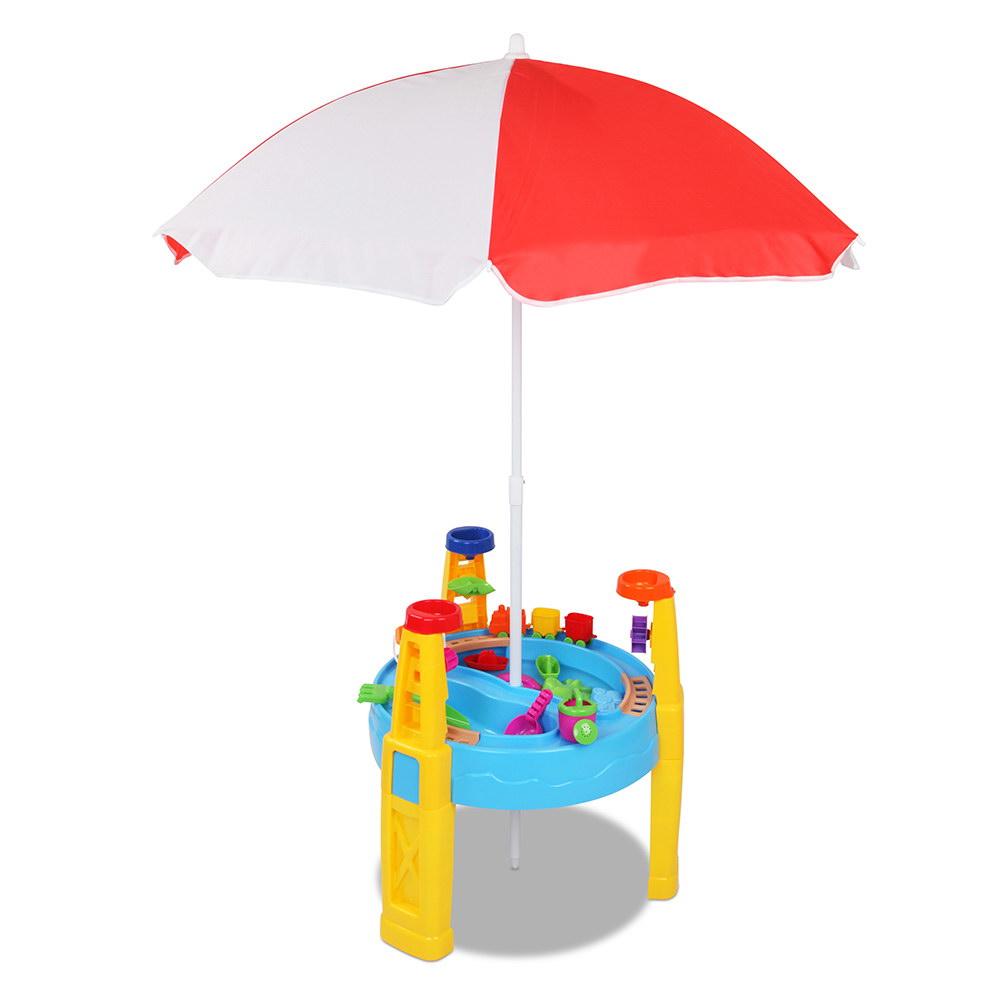 26 Piece Kids Umbrella & Table Set