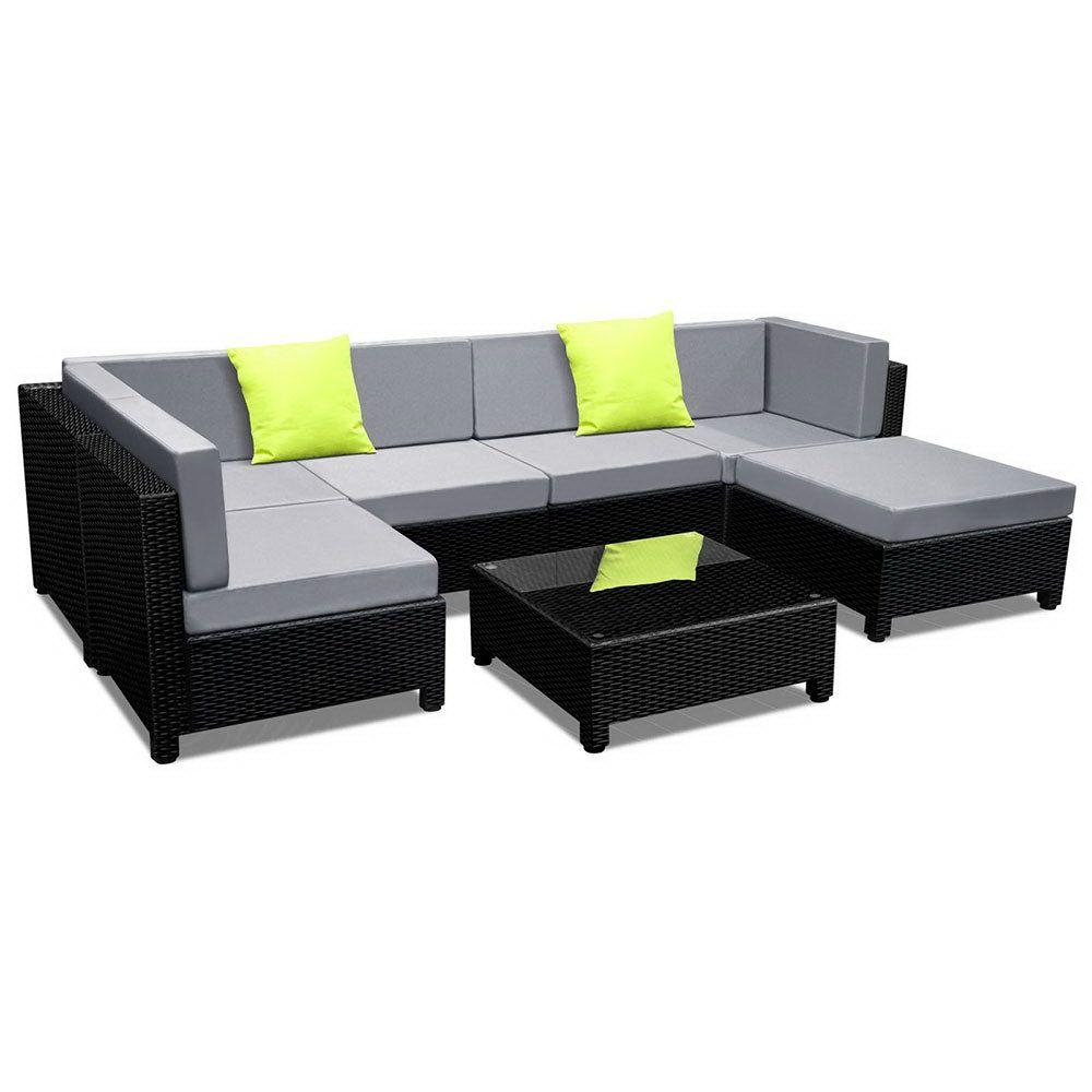 7PC Outdoor Sofa Lounge Set Factory to Home