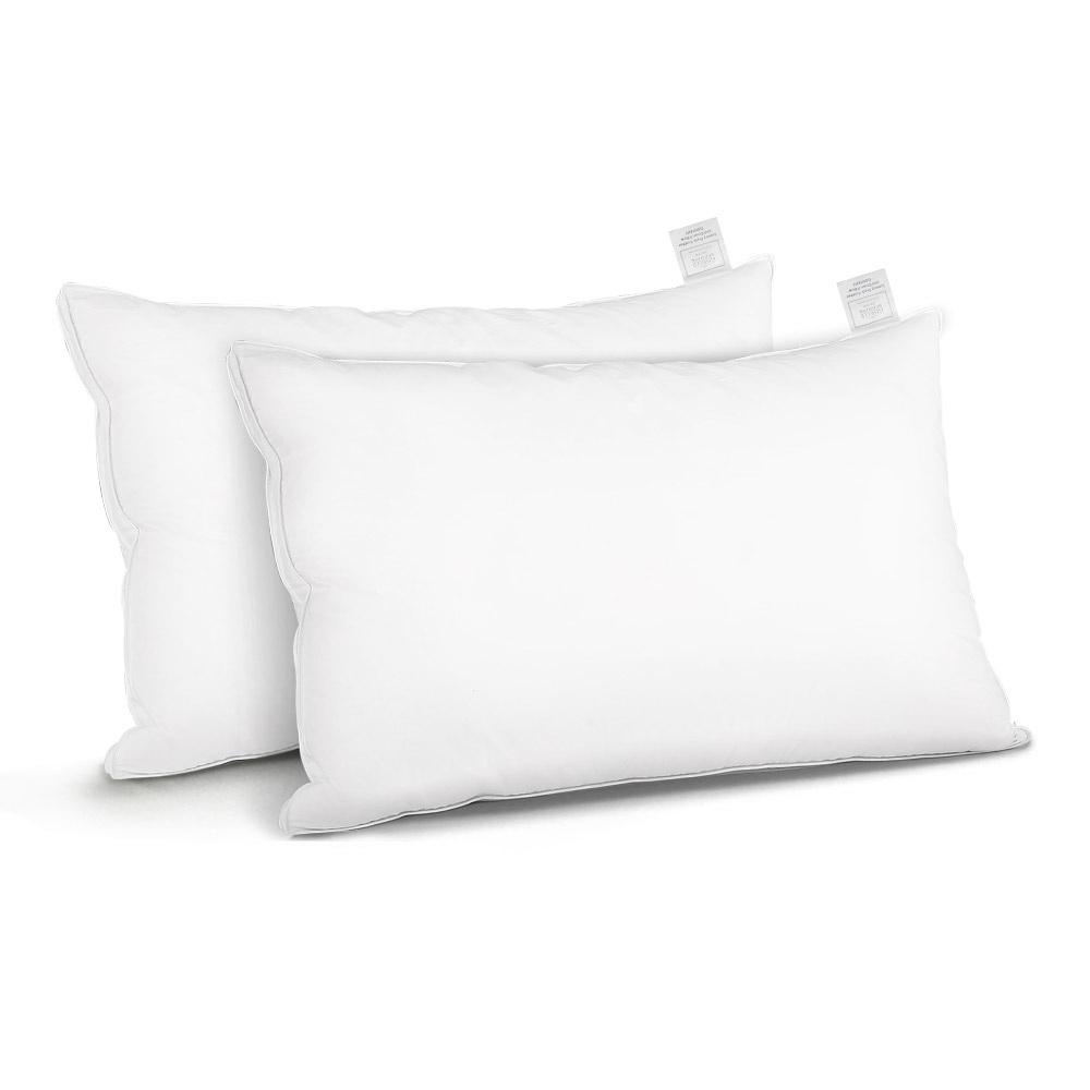 Duck Feather Down Twin Pillow Pack Factory to Home