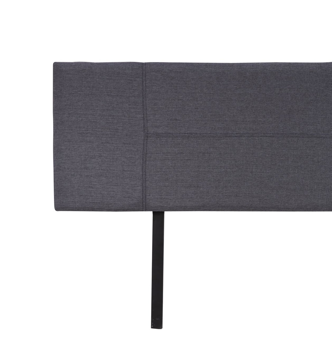 Linen Fabric Bedhead King Size Grey Factory to Home