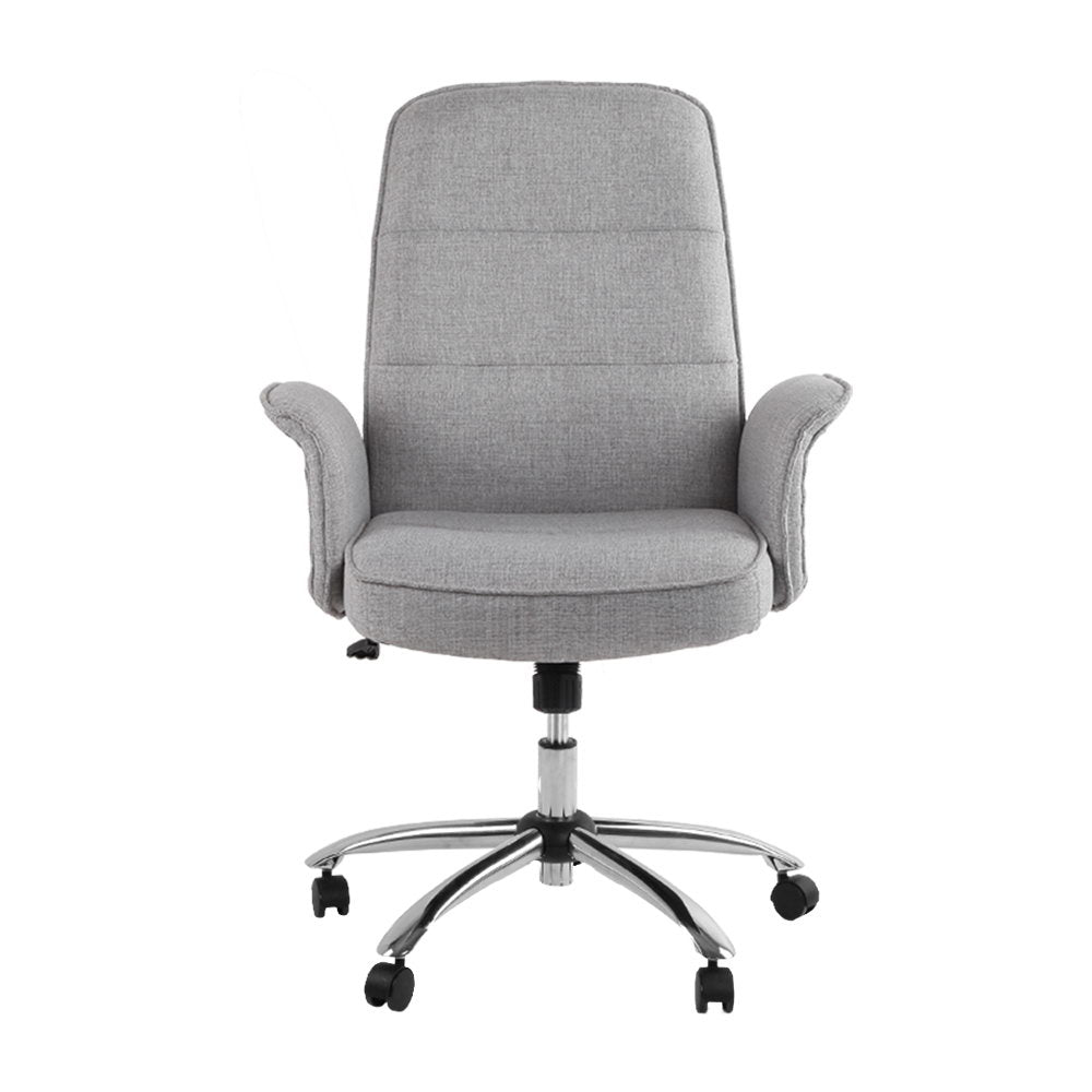 Fabric Office Chair Grey Factory to Home