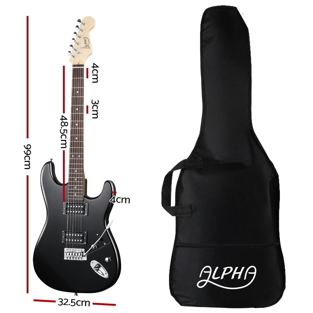 Electric Guitar Music String Instrument Black | Factory to Home
