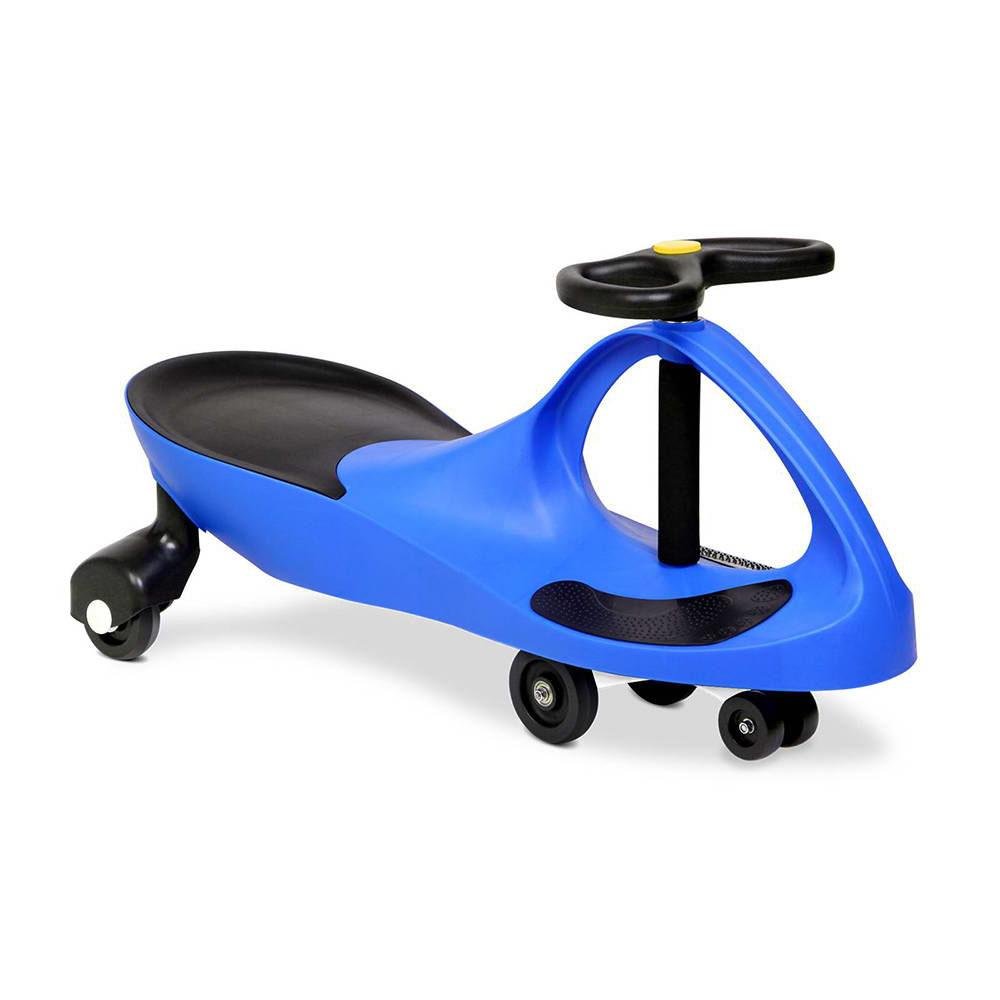 Kids Ride On Swing Car - Blue